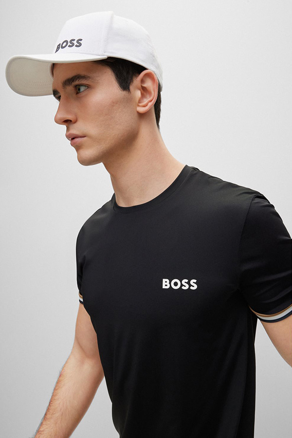 T-SHIRT BOSS - 001 BLACK